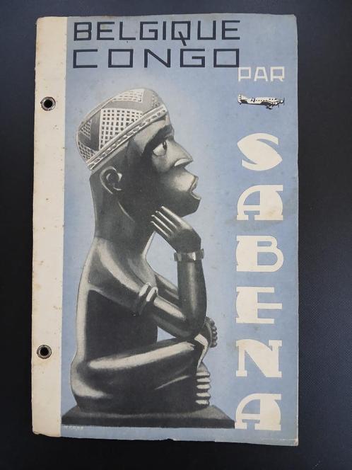 Belgique-Congo par Sabena, Livres, Récits de voyage, Utilisé, Benelux, Enlèvement ou Envoi