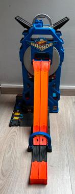 Hot Wheels city mega garage, Ophalen, Zo goed als nieuw, Hot Wheels