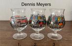 3Duvelglazen “Dennis Meyers”, Verzamelen, Ophalen, Zo goed als nieuw, Glas of Glazen, Duvel