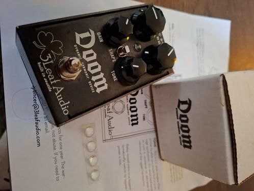 3Leaf Audio Doom - Hot Rolled Steel, Muziek en Instrumenten, Effecten, Zo goed als nieuw, Distortion, Overdrive of Fuzz, Ophalen of Verzenden