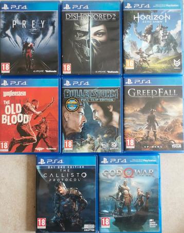 PS4 Games €10/game beschikbaar voor biedingen
