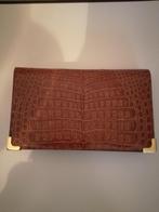 Vintage elegante lichtbruine dameshandtas, Handtassen en Accessoires, Tassen | Damestassen, Ophalen of Verzenden, Zo goed als nieuw