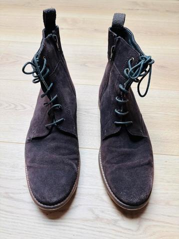 Bruine bottines - maat 41 - bruin beschikbaar voor biedingen