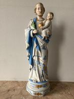 Beeld heilige Jozef in biscuit (39 cm), Antiek en Kunst, Ophalen