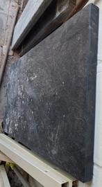 zwarte natuursteen graniet 100cm x 55 cm x 4 cm, Doe-het-zelf en Bouw, Ophalen, Zo goed als nieuw
