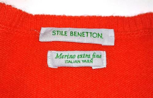 pull / trui Stile Benetton oranje dames, Kleding | Dames, Truien en Vesten, Nieuw, Oranje, Ophalen