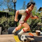 Groot polyester beeld van een voetballer, Collections, Statues & Figurines, Enlèvement, Utilisé