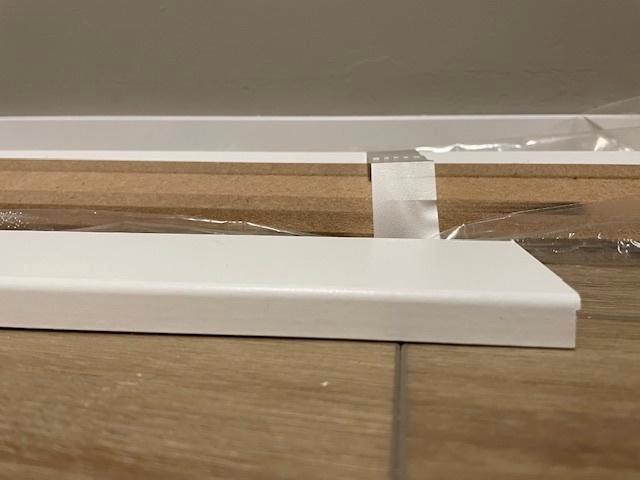 MDF plinten en click pvc, Doe-het-zelf en Bouw, Plinten en Afwerking, Nieuw, Plinten, MDF, 200 tot 250 cm, Ophalen