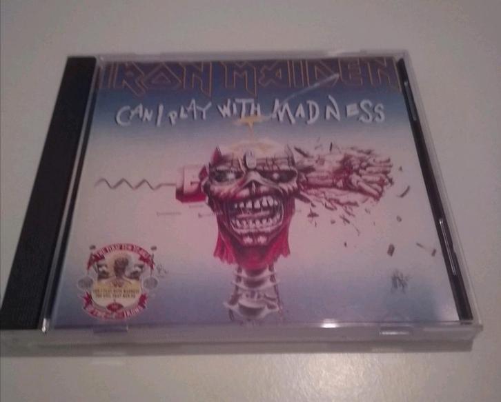 Iron maiden - Can play with madness - UK - serie, Cd's en Dvd's, Cd's | Hardrock en Metal, Zo goed als nieuw, Ophalen of Verzenden