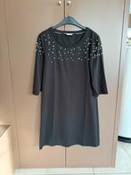 Vila zwart kleed met witte parels maat S, Zwart, Vila, Ophalen of Verzenden, Knielengte