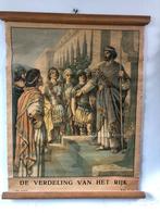 Vintage schoolkaarten - godsdienstles, Antiek en Kunst, Antiek | Schoolplaten, Ophalen of Verzenden