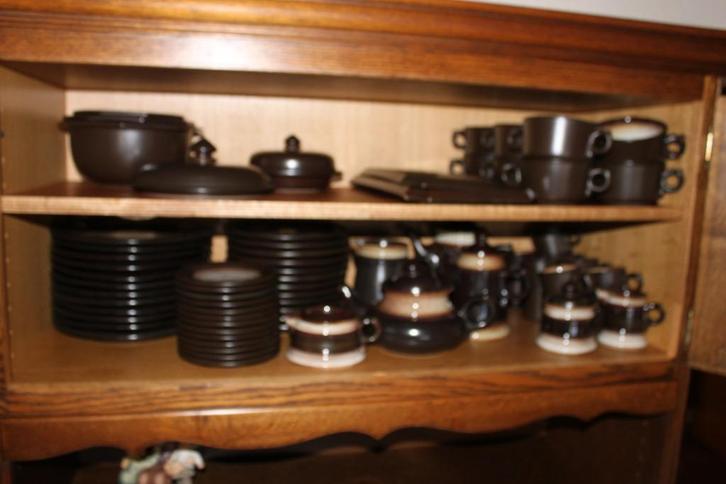 Service 12 personnes, Antiek en Kunst, Antiek | Servies compleet, Ophalen