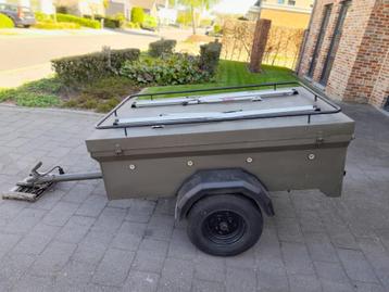 aanhangwagen met afneembaar deksel, Auto diversen, Aanhangers en Bagagewagens, Ophalen, Gebruikt