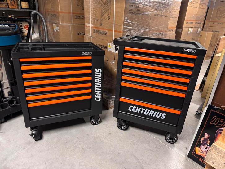 Gereedschapswagens Centurius NIEUW, Doe-het-zelf en Bouw, Gereedschapskisten, Nieuw, Gevuld, Ophalen