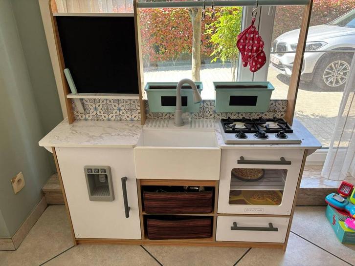 houten speelgoedkeuken kidkraft, Kinderen en Baby's, Speelgoed | Speelkeukens, Gebruikt, Speelkeuken, Hout, Ophalen