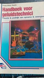 Elektuur . Zantis - Handboek voor geluidstechnici, Enlèvement ou Envoi, F. Zantis