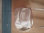 Witte, ecru lederen crossbody tas van Michael Kors, Ophalen of Verzenden, Zo goed als nieuw, Wit, Leer