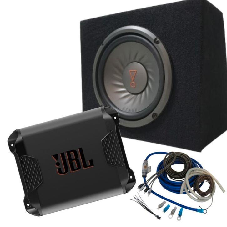 JBL A652 versterker + Subwoofer set 8Inch, Auto diversen, Autospeakers, Nieuw, Ophalen of Verzenden