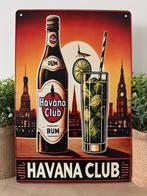 Metalen reclamebord Havana Club, Verzamelen, Merken en Reclamevoorwerpen, Ophalen of Verzenden, Nieuw, Reclamebord