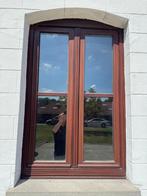 Ramen PVC houtstructuur, Ophalen, Gevelraam of Ruit, Gebruikt, 80 tot 120 cm