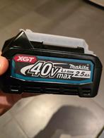 Nieuw Makita XGT 40V 2.5Ah BL4025 batterij, Doe-het-zelf en Bouw, Ophalen of Verzenden, Nieuw