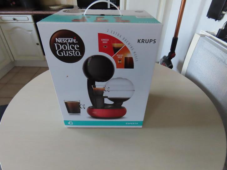 Cafetière Dolce Gusto Krups ESPERTA, Electroménager, Cafetières, Utilisé, Dosettes et capsules de café, Cafetière, 1 tasse, Réservoir d'eau amovible
