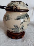 19/20 eeuwse Sino/Vietnam keramische pot/waterpijp (9,50cm), Ophalen of Verzenden