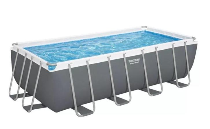 COMPLEET ZWEMBAD + TOEBEHOREN – SUPERDEAL, Tuin en Terras, Zwembaden, Zo goed als nieuw, Opzetzwembad, 120 cm of meer, 400 cm of meer