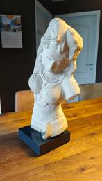 Antieke zandstenen beeld India, Antiek en Kunst, Ophalen