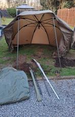 Te koop halve tent van jrc met staven en grondzeil, Watersport en Boten, Ophalen, Gebruikt
