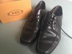 TODs Herenschoenen donker bruin leder, maat 8,5 (42), Vêtements | Hommes, Chaussures, Porté, Envoi