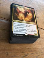 Magic the gathering deck red black, Ophalen of Verzenden, Zo goed als nieuw, Meerdere kaarten, Foil