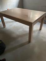 Licht eiken tafel + TV-meubel, Huis en Inrichting, Ophalen, Gebruikt