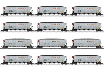 Marklin 45666 Set Hopper Car wagens van de BNSF beschikbaar voor biedingen