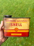 Bidon d’huile Olieblik olie blik oil can Shell Donax u, Verzamelen, Gebruikt