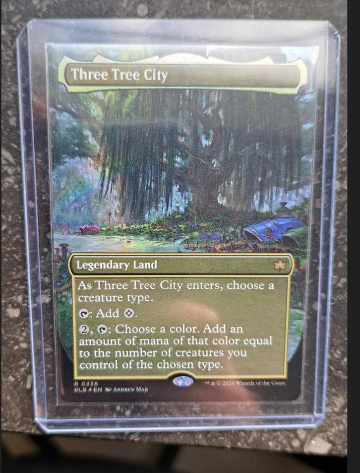 Bloomburrow Three Tree City R 0338 - ruil LOTR cards, Hobby en Vrije tijd, Verzamelkaartspellen | Magic the Gathering, Nieuw, Losse kaart