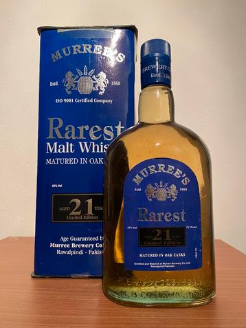 Whisky Murree’s Rarest 21 Years Old