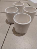 Kaarsenhouders, Ophalen, Overige materialen, Wit, Zo goed als nieuw