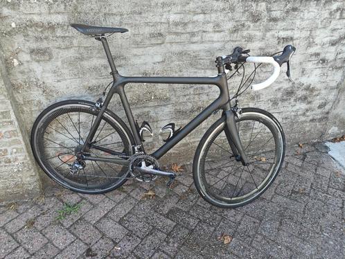 carbon koersfiets, Fietsen en Brommers, Fietsen | Heren | Sportfietsen en Toerfietsen, Gebruikt, Overige merken, Meer dan 20 versnellingen