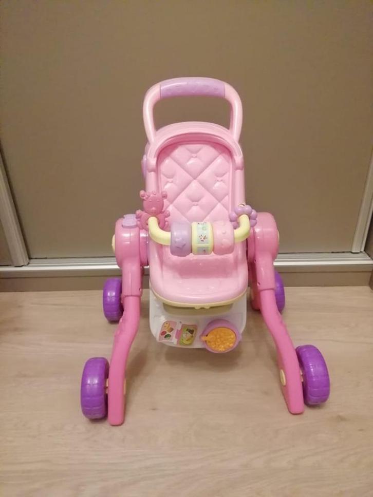 Vtech Little love 3-in-1 Poppenwagen, Kinderen en Baby's, Speelgoed | Vtech, Zo goed als nieuw, 6 maanden tot 2 jaar, Ophalen