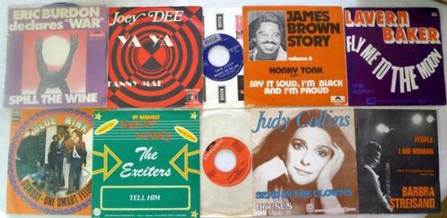 70-tal exclusieve 45t + double sided hitsingels, Cd's en Dvd's, Vinyl Singles, Zo goed als nieuw, Single, Dance, Ophalen of Verzenden