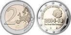 2 euro 100ste verjaardag van de oorlog van 1914-18, Ophalen of Verzenden, België, 2 euro, Losse munt