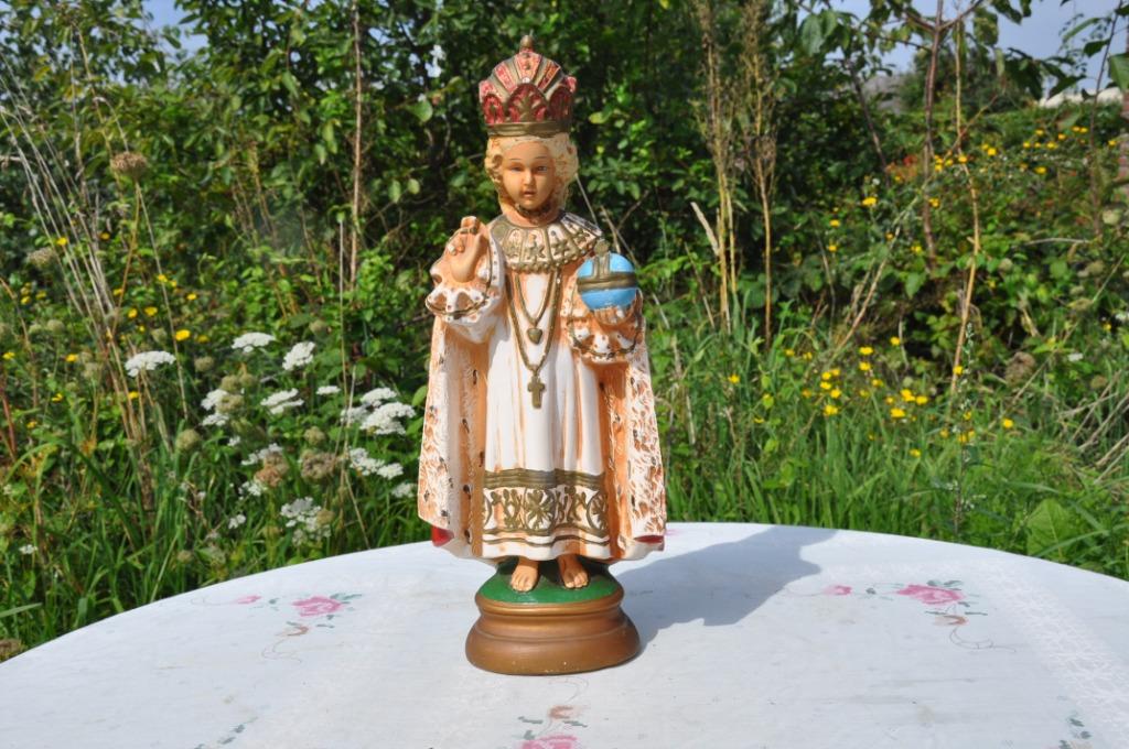 jesus de prague en platre 37 cm, Enlèvement ou Envoi