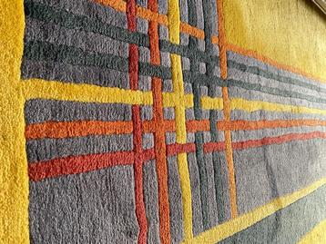 Tapis fait main du Népal, en pure laine., 200 cm ou plus, 200 cm ou plus, Comme neuf, Enlèvement