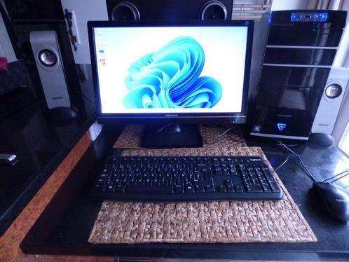 Medion I3 volledige desktopset Win 11 24h2, Computers en Software, Desktop Pc's, Gebruikt, 3 tot 4 Ghz, HDD, SSD, 8 GB, Met monitor