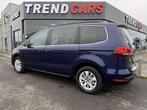 Volkswagen Sharan 2.0 TDi Highline 7 ZITPLAATSEN PANO CAM SL, Auto's, Monovolume, 4 cilinders, Blauw, 7 zetels