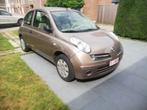 Nissan Micra 1.2 benzine met 37000 km, Auto's, Stof, Beige, 1249 cc, Beige