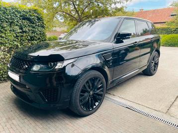 Range Rover Sport SVR 2017 lichte vracht Btw auto 550pk, Cuir et Alcantara, Achat, Euro 6, 5000 cm³