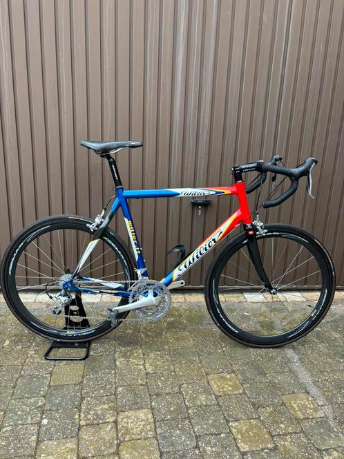 Wilier Triestina met carbon velgen, Fietsen en Brommers, Fietsen | Racefietsen, Gebruikt, Carbon, Ophalen