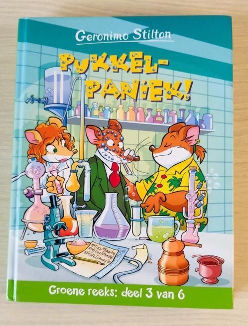 Geronimo Stilton - Pukkelpaniek, Boeken, Kinderboeken | Jeugd | onder 10 jaar, Zo goed als nieuw, Fictie algemeen, Ophalen of Verzenden